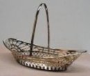 VICTORIAN SILVER - HANDLED BASKET