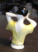 LOVELY ANTIQUE PIN CUSHION DOLL #23