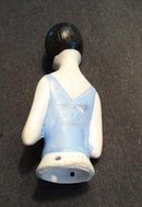 PIN CUSHION Half Doll Lady with Rose
