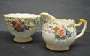AYNSLEY CREAM & SUGAR