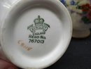 AYNSLEY CREAM & SUGAR