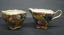 CHINTZ ROYAL WINTON CHINA CREAM & SUGAR
