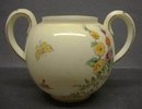 Crown Staffordshire Bowl - HOLLYHOCK