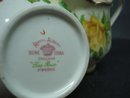 ROYAL ALBERT CREAM&SUGAR TEA ROSE