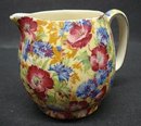 ROYAL WINTON CHINTZ CREAM&SUGAR ROYALTY