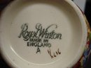 ROYAL WINTON CHINTZ CREAM&SUGAR ROYALTY
