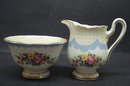 ROYAL ALBERT CREAM&SUGAR-PRUDENCE