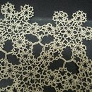 LOVELY LARGE TATTING LACE CENTERPIECE