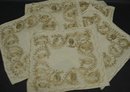 GOLD EMBROIDERY - TABLECLOTH&NAPKINS