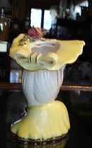 LOVELY ANTIQUE HEAD VASE-GLAMOUR GIRL