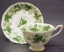 ROYAL ALBERT CHINA CUP AND SAUCER - IVY LEA