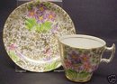 DECO PHOENIX DEMI TEA CUP AND SAUCER - HAND