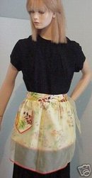 SHABBY PRINT - ORGANDY DOUBLE APRON