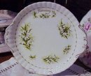 ROYAL ALBERT CAKE PLATE - SNOW DROPS