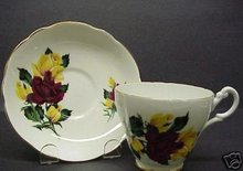 CONSORT FINE BONE CHINA TEA CUP AND SAUCER