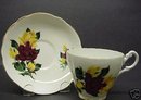 CONSORT FINE BONE CHINA TEA CUP AND SAUCER