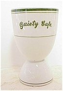 Lovely Double Egg Cup GAIETY CAFE