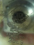 ANTIQUE SILVER SERVING DISH with LID