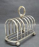 SHEFFIELD SILVER - TOAST STAND