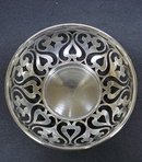Victorian Style OPEN WORK BOWL*STERLING