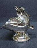 FIGURAL SUGAR AND SCOOP SERVER