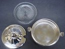 CORONET FOOTED COVERED BUTTER DISH
