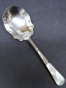 Victorian Sterling&Pearl-Serving BERRY SPOON