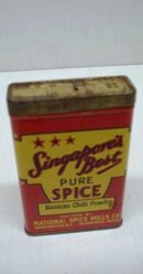 OLD SPICE TIN - SINGAPORE'S BEST