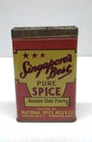 OLD SPICE TIN - SINGAPORE'S BEST