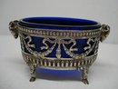 VICTORIAN OPEN WORK SILVER CONDIMENT DISH