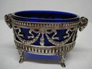 VICTORIAN OPEN WORK SILVER CONDIMENT DISH