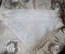 LACE*EMBROIDERY&CUTWORK*Large NAPKINS
