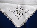 LACE*EMBROIDERY&CUTWORK*Large NAPKINS