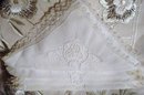 LACE*EMBROIDERY&CUTWORK*Large NAPKINS
