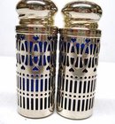 SILVER PLATED - SALT & PEPPER SHAKERS