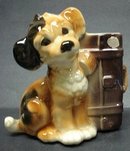 ROYAL COPLEY PLANTER*DARLING PUPPY*SKIP