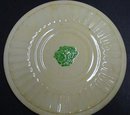 PRETTY*PAIR of ANTIQUE POTTERY TRIVETS