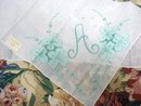 EMBROIDERY/PATCHWORK HANKY MONOGRAM