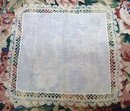 Fine Handmade Lace Border Wedding Hanky