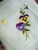 FINEST EMBROIDERY HANKY Made in Austria