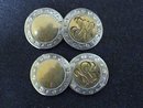 Antique 14k Cuff Links - Monograms
