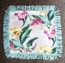 SHABBY CHIC BARKCLOTH PILLOWCASE