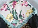 SHABBY CHIC BARKCLOTH PILLOWCASE