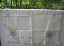lovely MADEIRA TABLECLOTH - EMBROIDERY +
