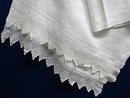 Huge Damask Huck Linen/Lace - TOWEL