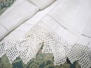 Huge Damask Huck Linen/Lace - TOWEL