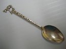 SILVER SOUVENIR SPOON-Mexico DONKEY