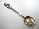 STERLING FIGURAL SOUVENIR SPOON- BEAR