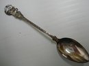 STERLING FIGURAL SOUVENIR SPOON- ELK