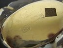 2 MATCHING FANCY OVAL STERLING CONDIMENT DISHES